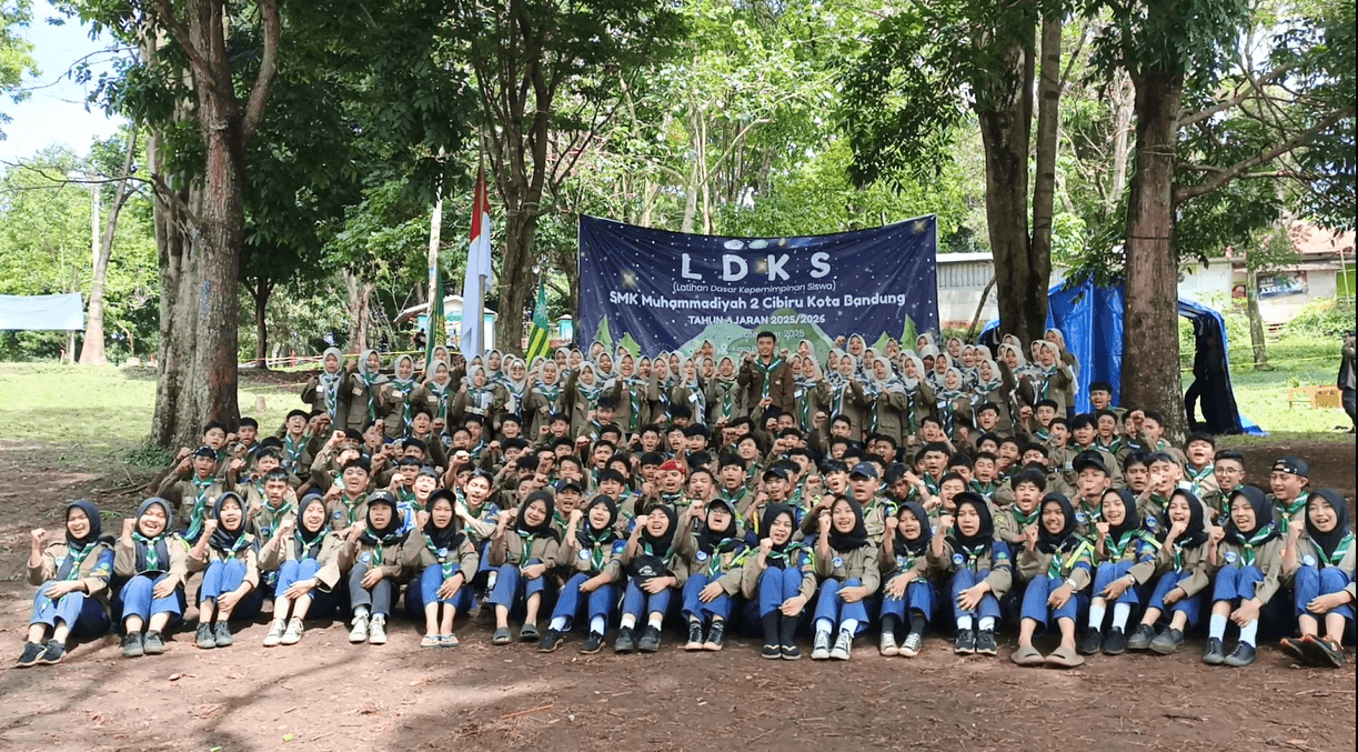 Ratusan Siswa SMK Muhammadiyah 2 Cibiru Bandung Mengikuti LDKS Tahun Ajaran 2025/2026
